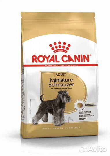 Корм Royal Canin для взрослого миниатюрного шнауце