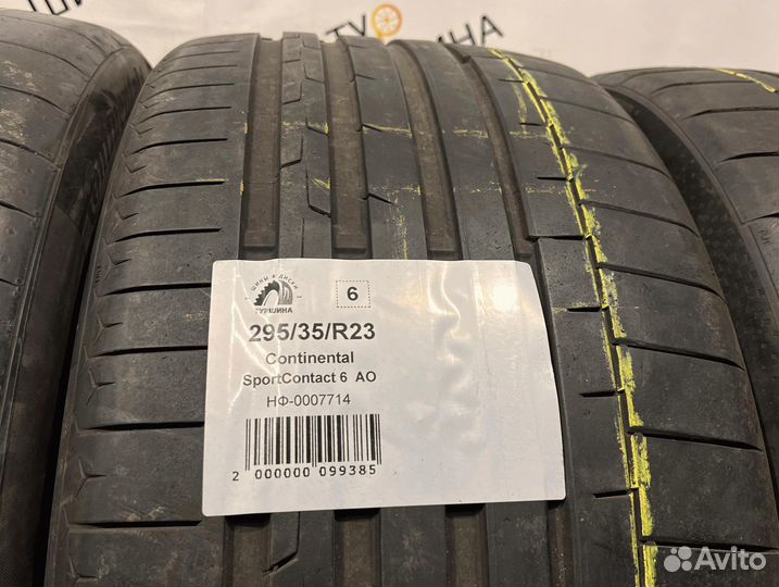 Continental SportContact 6 295/35 R23 94Y