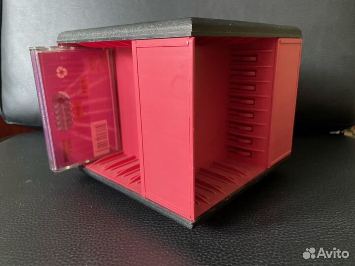 Ретро подставка для аудиокассет СССР