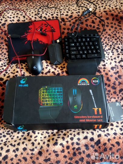 Игровая клавиатура и мышь для ps3,4,5