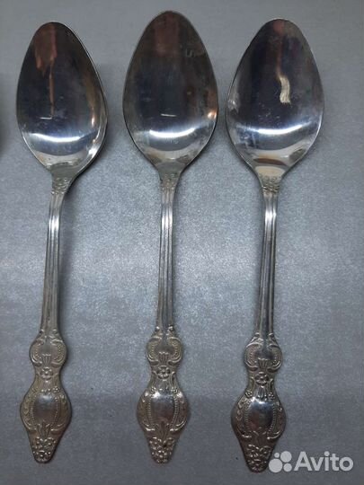 Ложки столовые мельхиор СССР рмз