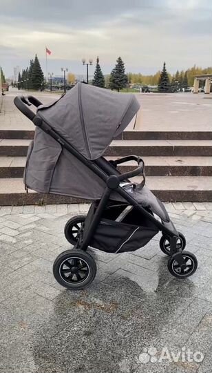 Детская коляска прогул carrello Bravo, темно-серый