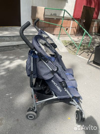 Коляска maclaren для двойни