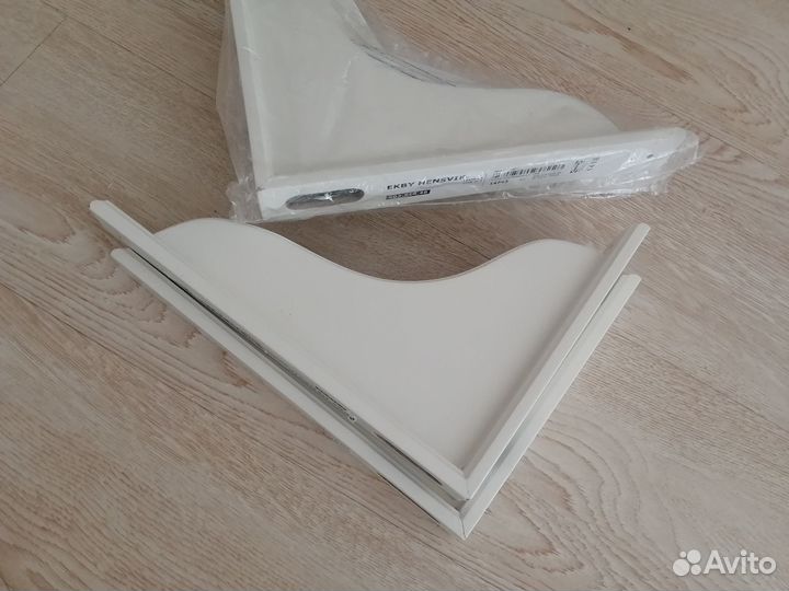 Полки навесные IKEA новые с кронштейнами