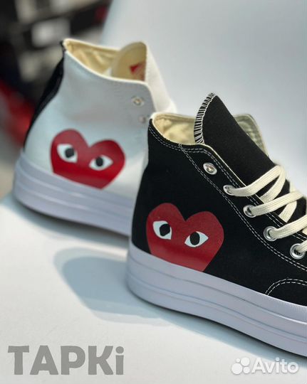 Convers Comme Des Garcons Play