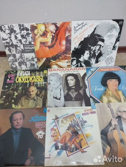 Виниловые пластинки СССР