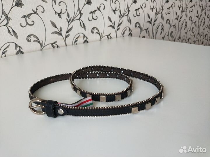 Женский ремень ручной работы из Италии