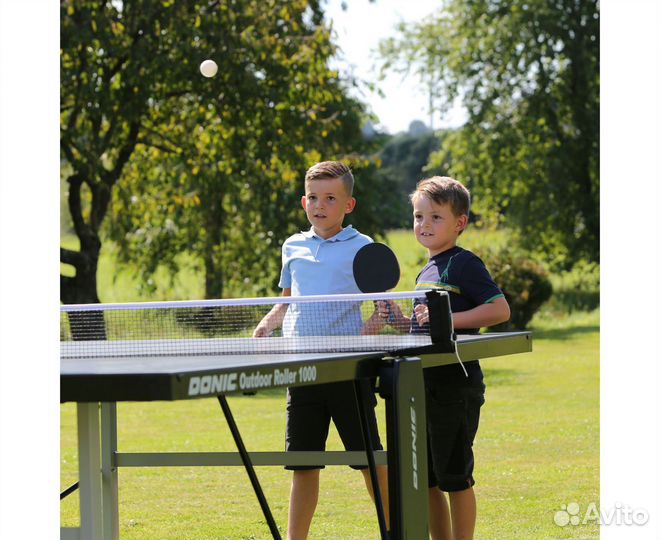 Всепогодный стол donic outdoor roller 1000