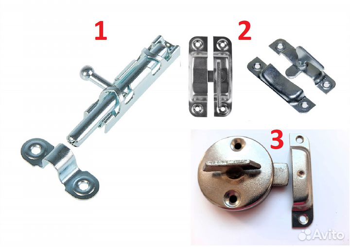 Шпингалет щеколда задвижка затвор накладка