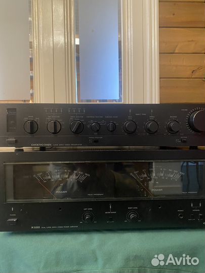 Стереоусилитель onkyo Integra M5060 и P3060R