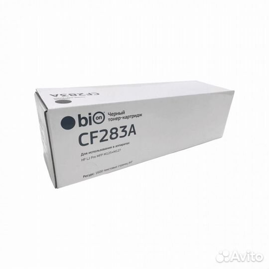 Картридж CF283A 1600 стр белая коробка