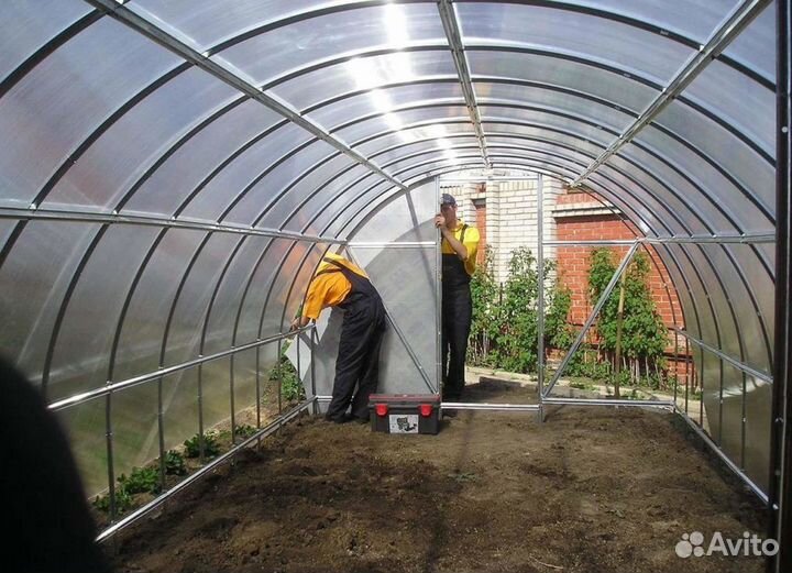 Теплица арочная