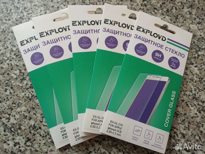 Защитное стекло iPhone X