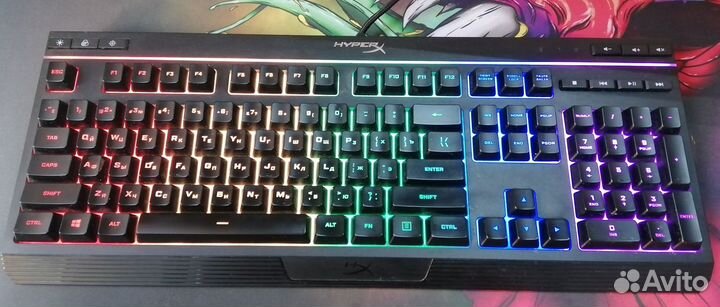 Игровая клавиатура HyperX Alloy Core RGB Black