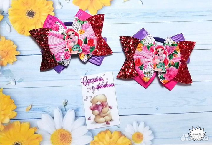 Бантики для волос