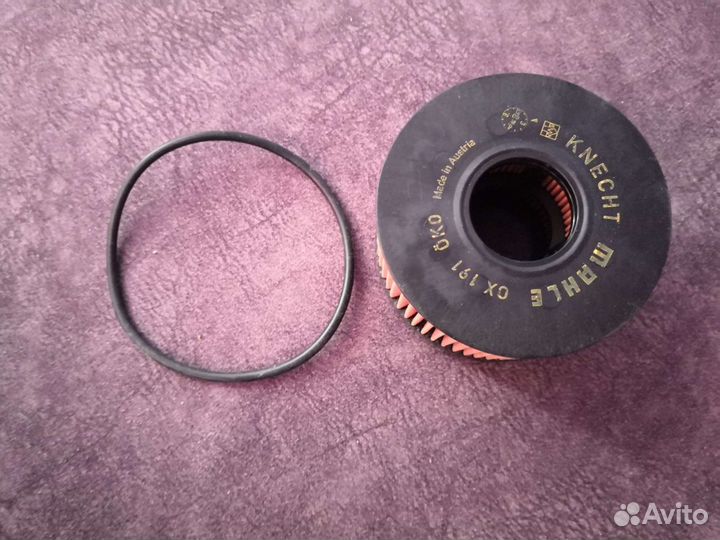 Фильтр масляный knecht/mahle OX191D