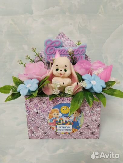 Подарочный букет из мыла