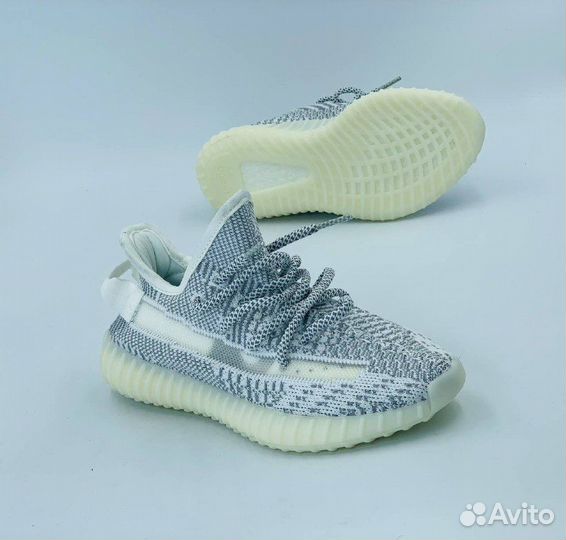 Adidas yeezy boost 350 детские серые разм. 29