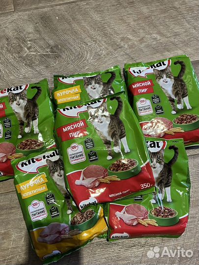 Корм для кошек whiskas 0.35кг