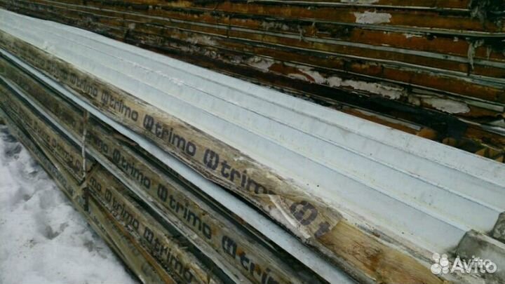 Сэндвич панели Кровельные ппу 80 мм Вналичии