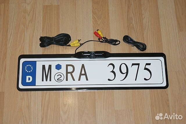 Авторамка с камерой заднего вида