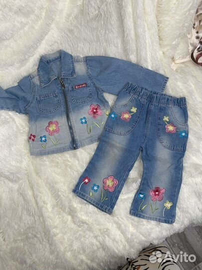 Костюм джинсовый детский на девочку