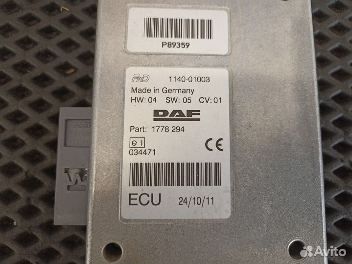 Блок управления ECU Daf CF, Daf XF105