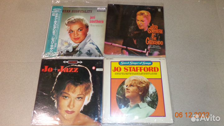 Винил jazz vocal Ernestine Anderson.flora purim