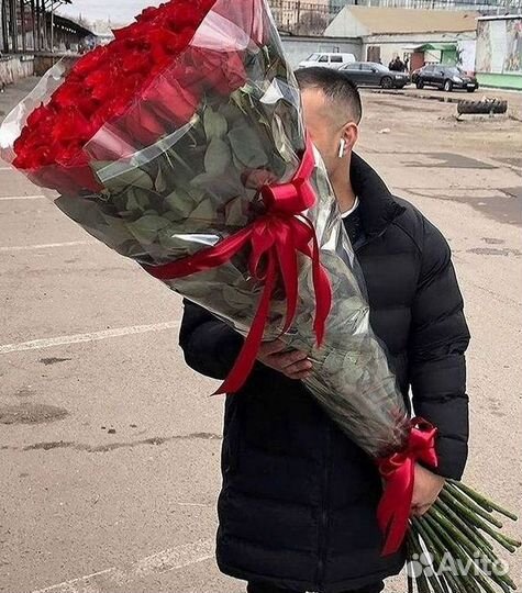 Высокие розы, букеты, цветы Доставка Доставка