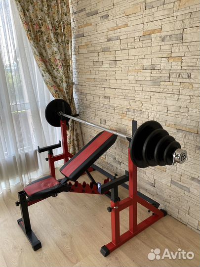 Стойка для жима и приседа