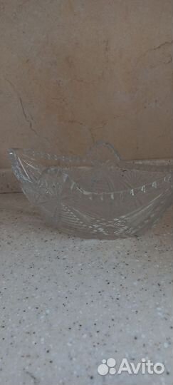 Ваза хрустальная СССР