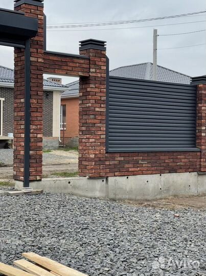 Заборы в батайске под ключ