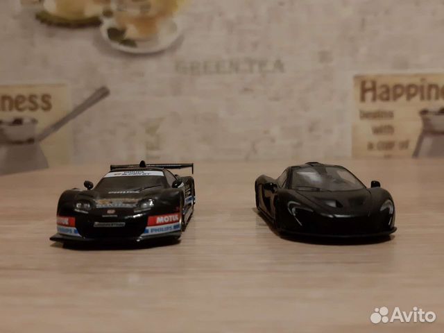 Машинки масштаб 1/64: Ferrari, McLaren, Honda