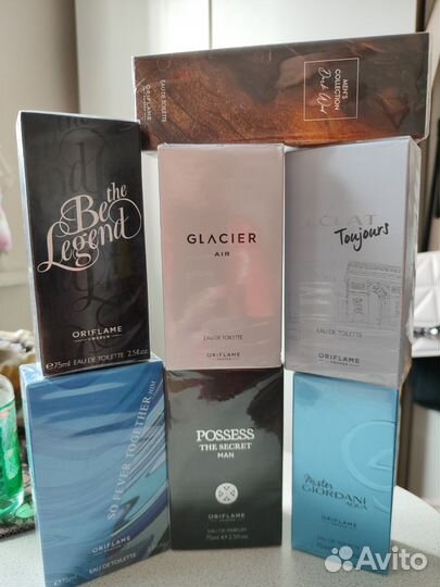 Мужская туалетная вода oriflame Еклат, Глейшер