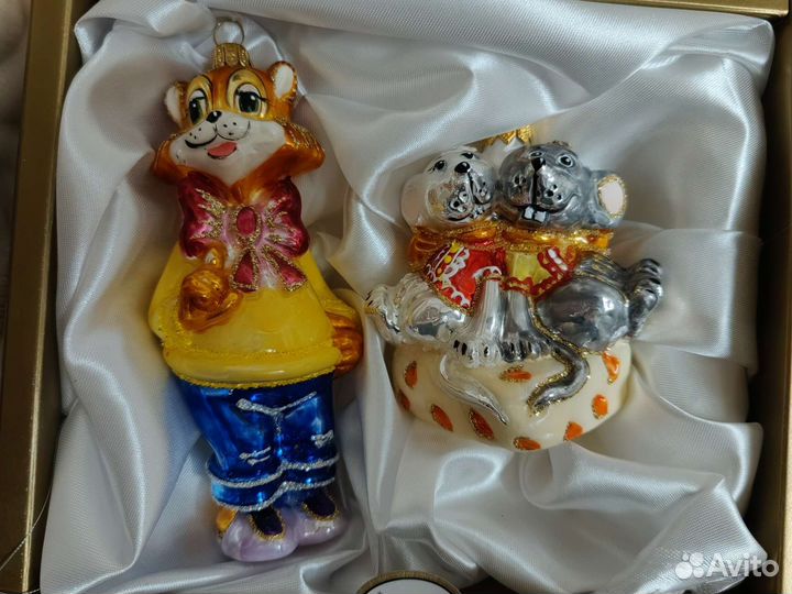 Ёлочная игрушка фабрика Irena (Ирена) Кот Леопольд