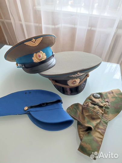 Фуражки ввс СССР, РФ, пилотка вмф СССР