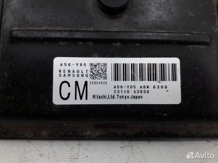 Блок управления двигателем Nissan Almera Classic