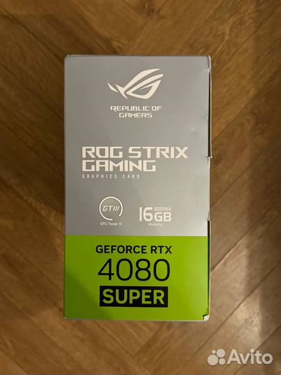 Asus RTX 4080 Super Rog Strix White