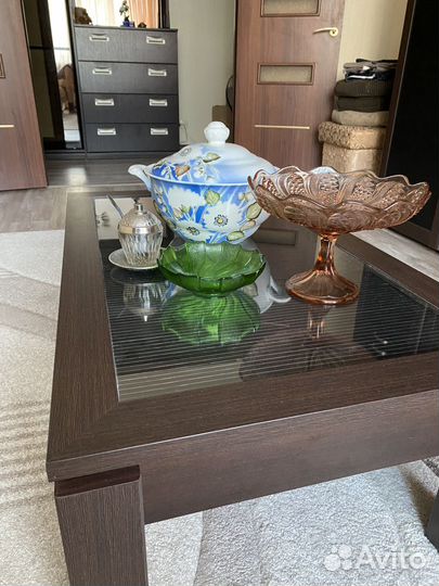 Посуда СССР цветное стекло несколько