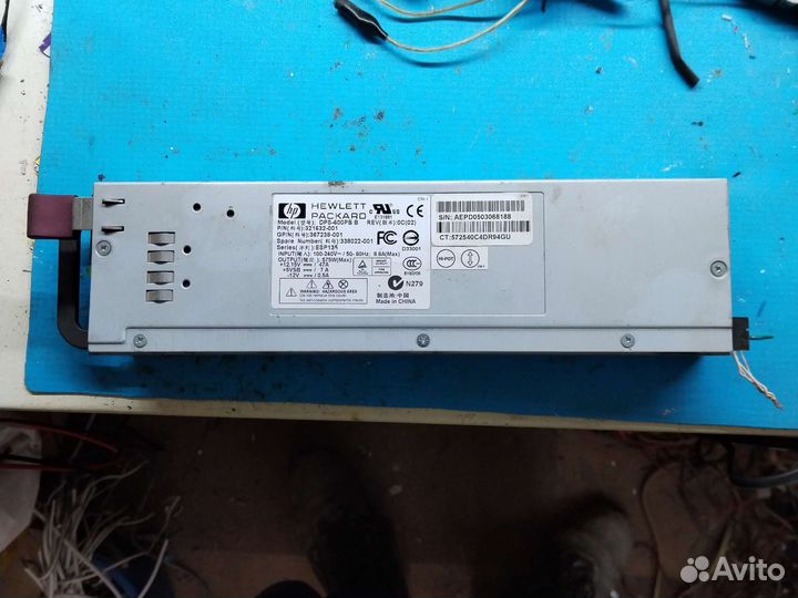 Серверный блок питания hp DPS-600PB