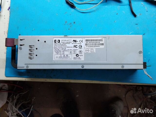 Серверный блок питания hp DPS-600PB