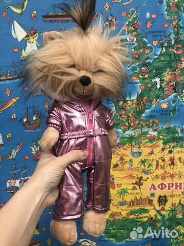 Мягкая игрушка собака lucky dogg