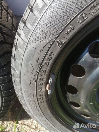 Шины диски и колеса на 16 зимние новые