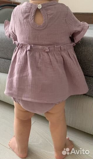 Детский муслиновый костюм