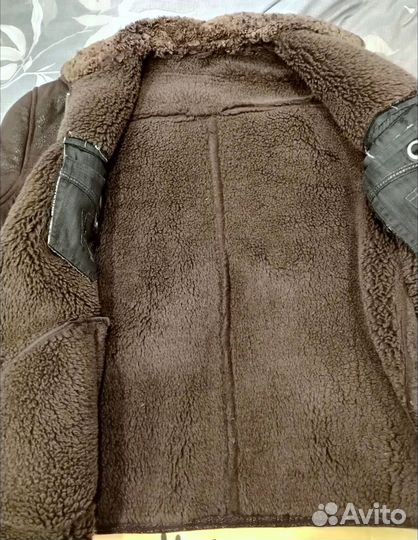 Дубленка натуральная мужская 52-54