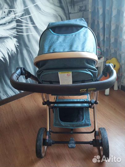 Коляска 3в1 sweet kids + матрас в коляску+конверт
