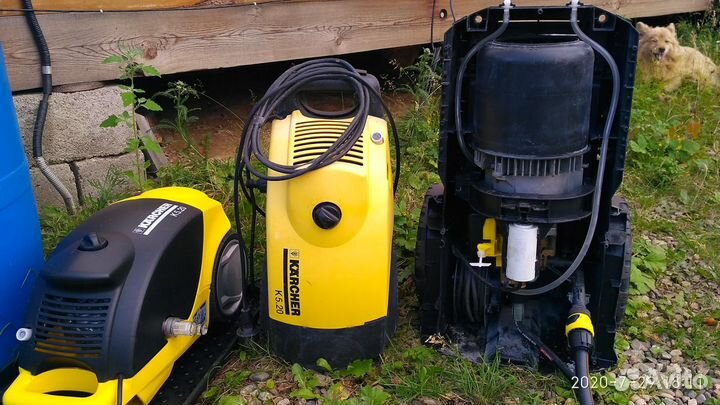 Ремонт моек высокого давления Керхер, проф. помп