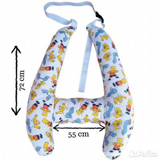 Автомобильная подушка для детей