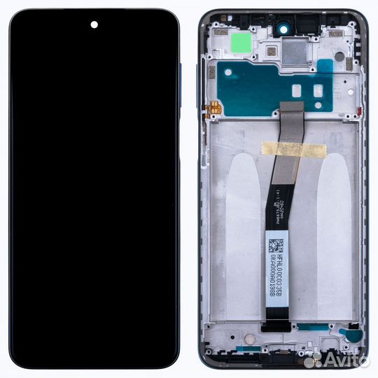 Дисплей для Xiaomi Redmi Note 9S модуль Серый - OR