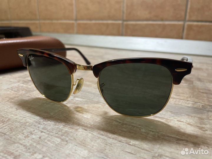 Очки солнцезащитные Ray-Ban Clubmaster 49 Оригинал